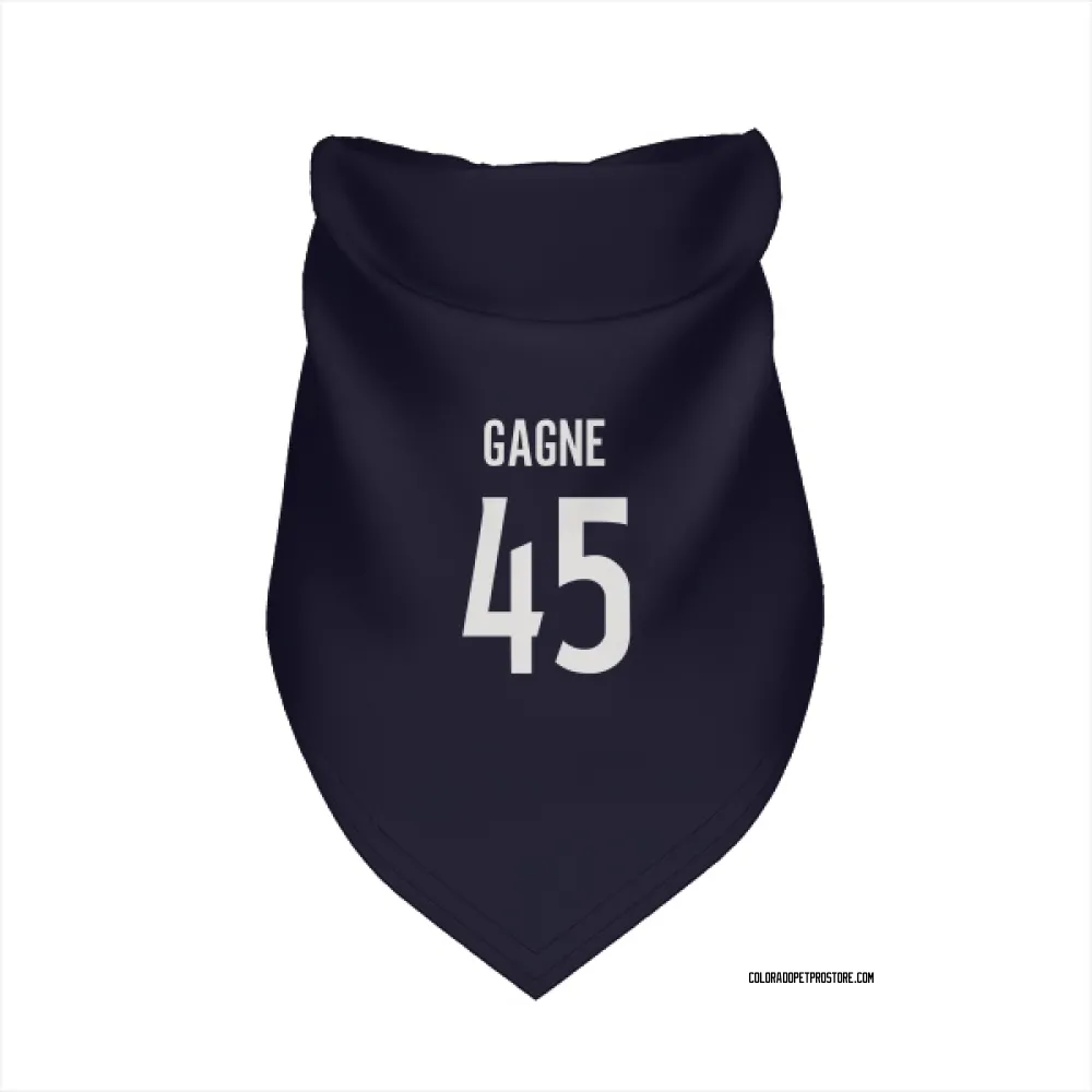 Colorado Avalanche Alex Gagne Navy Pet Bandana for Dog & Cat