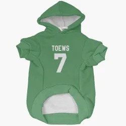 Colorado Avalanche Devon Toews Green Pet Hoodie for Dog & Cat