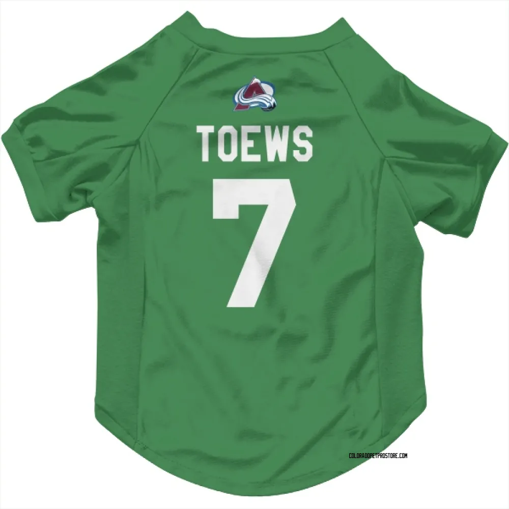 toews green jersey