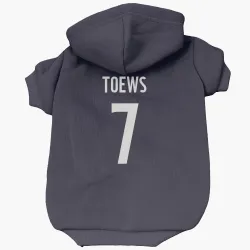 Colorado Avalanche Devon Toews Navy Pet Hoodie for Dog & Cat