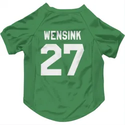 Colorado Avalanche John Wensink Green Pet Jersey for Dog & Cat