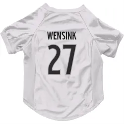 Colorado Avalanche John Wensink White Pet Jersey for Dog & Cat