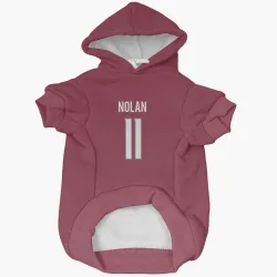 Colorado Avalanche Owen Nolan Burgundy Pet Hoodie for Dog & Cat