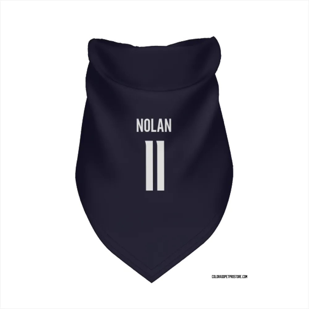 Colorado Avalanche Owen Nolan Navy Pet Bandana for Dog & Cat