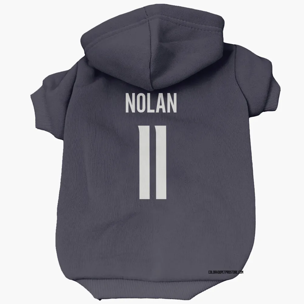 Colorado Avalanche Owen Nolan Navy Pet Hoodie for Dog & Cat