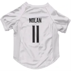 Colorado Avalanche Owen Nolan White Pet Jersey for Dog & Cat