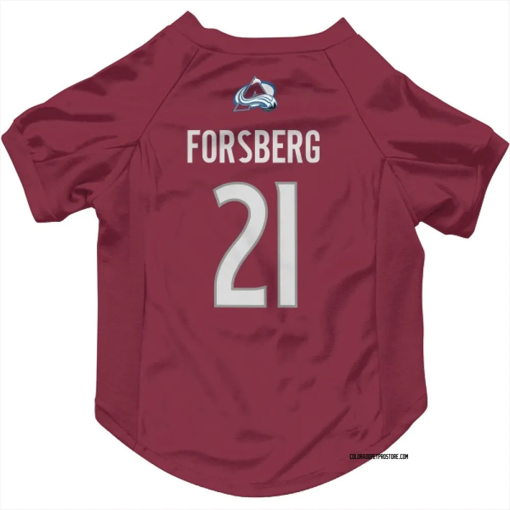 peter forsberg jersey number