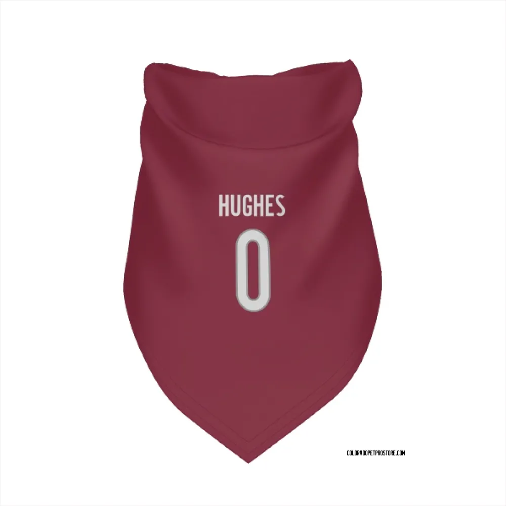 Colorado Avalanche T.J. Hughes Burgundy Pet Bandana for Dog & Cat