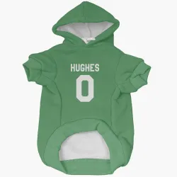 Colorado Avalanche T.J. Hughes Green Pet Hoodie for Dog & Cat
