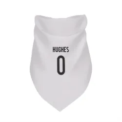 Colorado Avalanche T.J. Hughes White Pet Bandana for Dog & Cat
